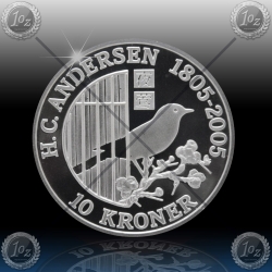 1oz DANSKA 2007 "The Nightengale"